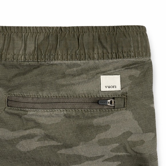 Vuori Ripstop Pant Womens Size Small Green Camo Drawstring Slim Tapered Jogger - Picture 4 of 6